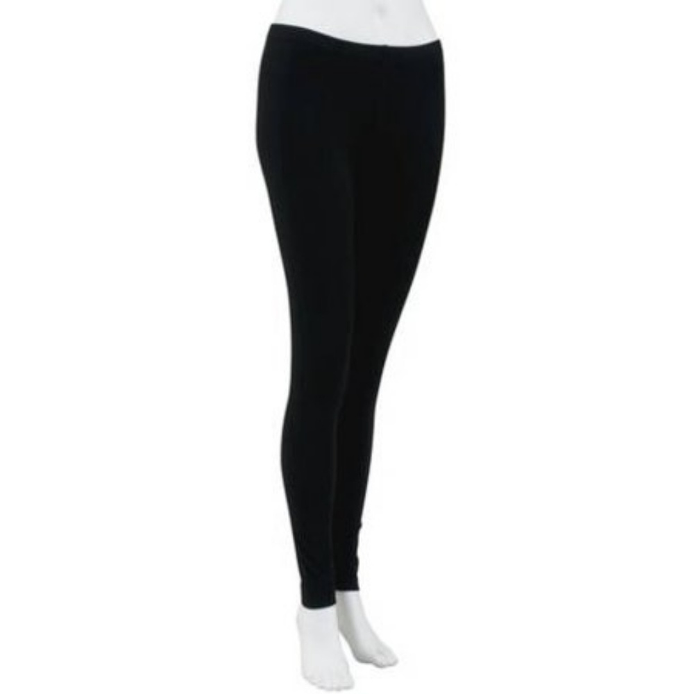 Two pair black leggings.